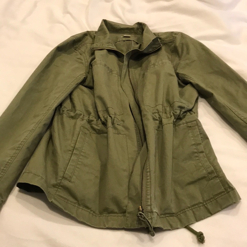 Women’s J Crew Factory Olive Jacket